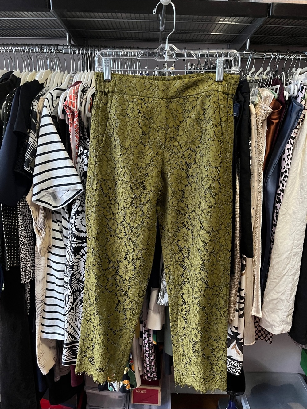 J. CREW EASY PANTS IN LACE SZ 0